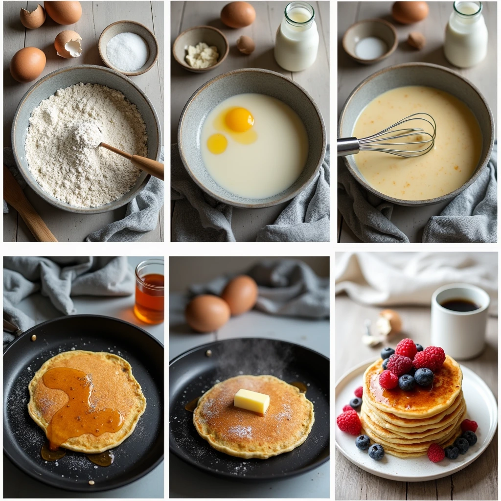 recept amerikanska pannkakor