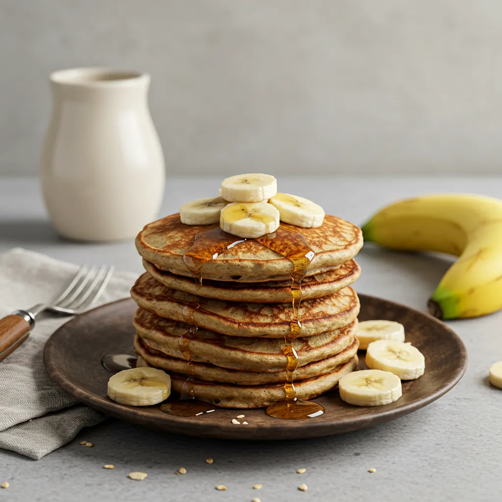 bananpannkaka utan ägg
