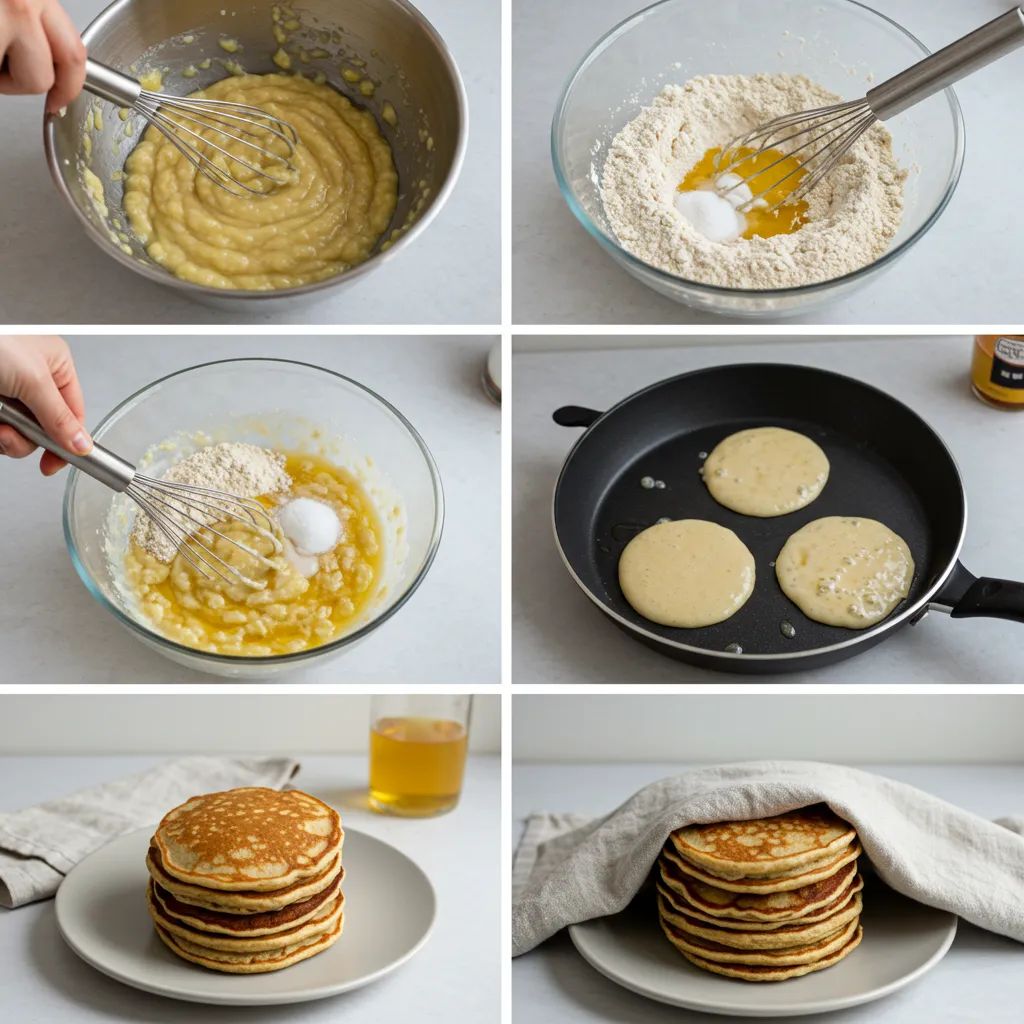 bananpannkaka utan ägg