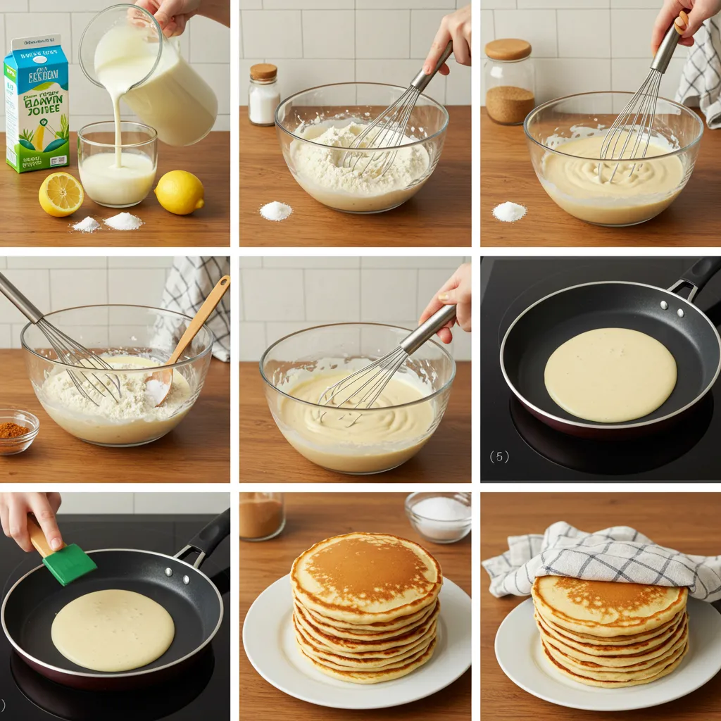 amerikanska pannkakor vegan